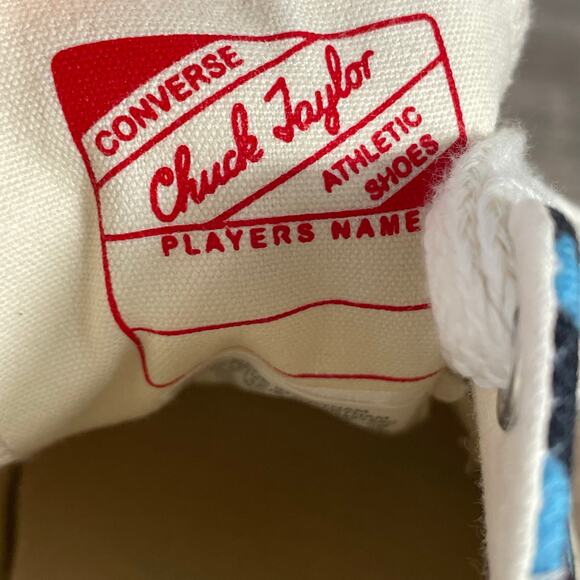 Converse Golf le Fleur Chuck Taylor Blue Camo Low Sneakers Shoes W9.5 M7.5 - Picture 5 of 16